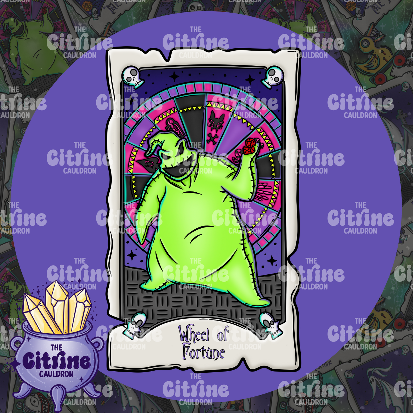 Nightmare Tarot - Sublimation PNG