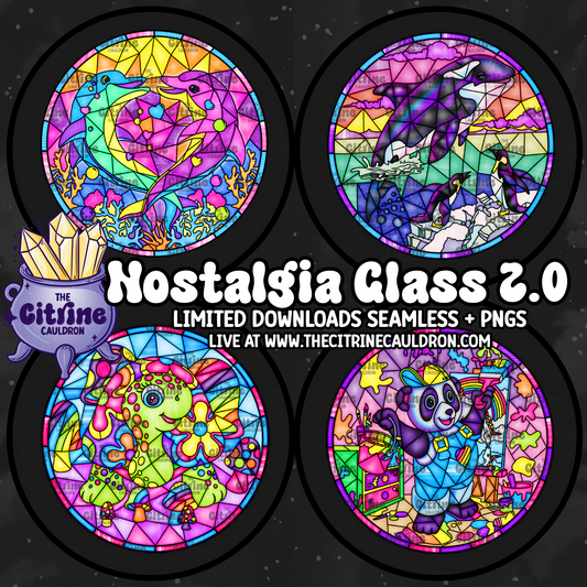 Nostalgia Glass 2.0 - Sublimation PNG