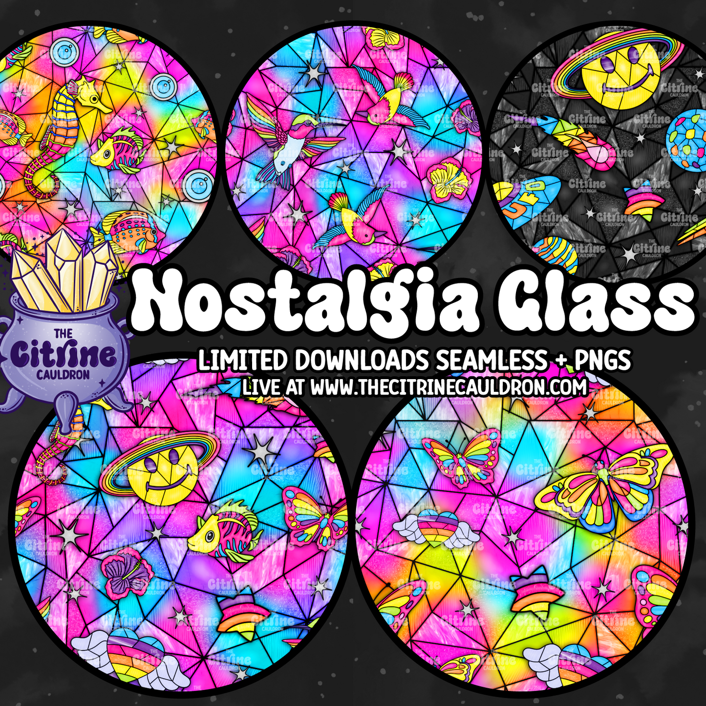 Nostalgia Glass Bundle - Coordinate