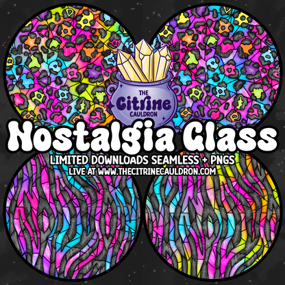 Nostalgia Glass Animal Print - Coordinate