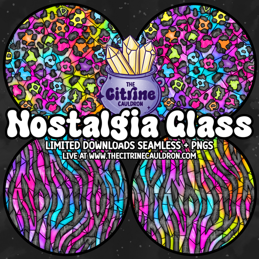 Nostalgia Glass Animal Print - Coordinate