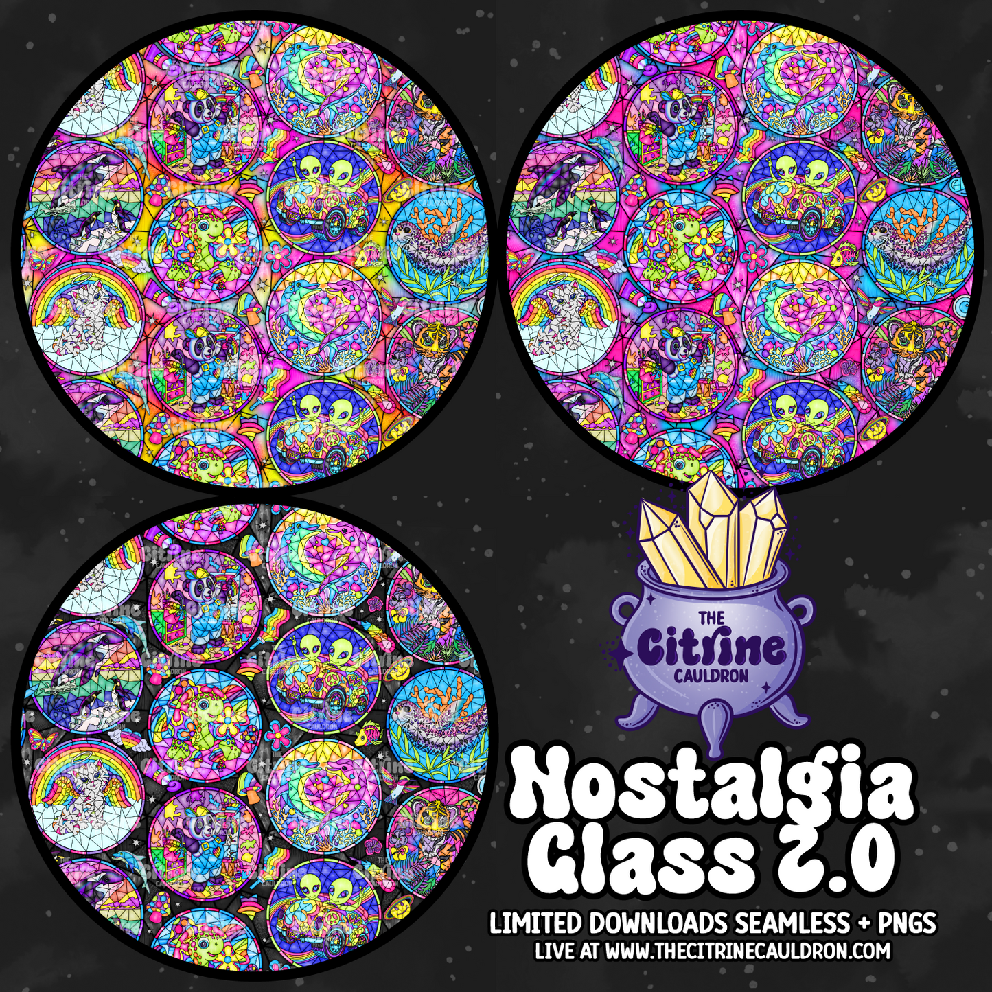 Nostalgia Glass 2.0 Mash Up - Seamless