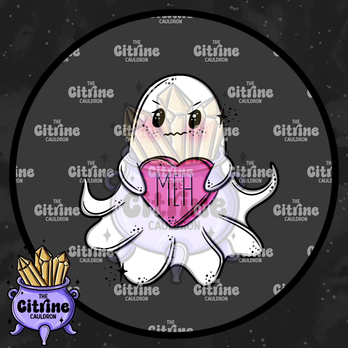 Anti Love Ghosties - Sublimation PNG