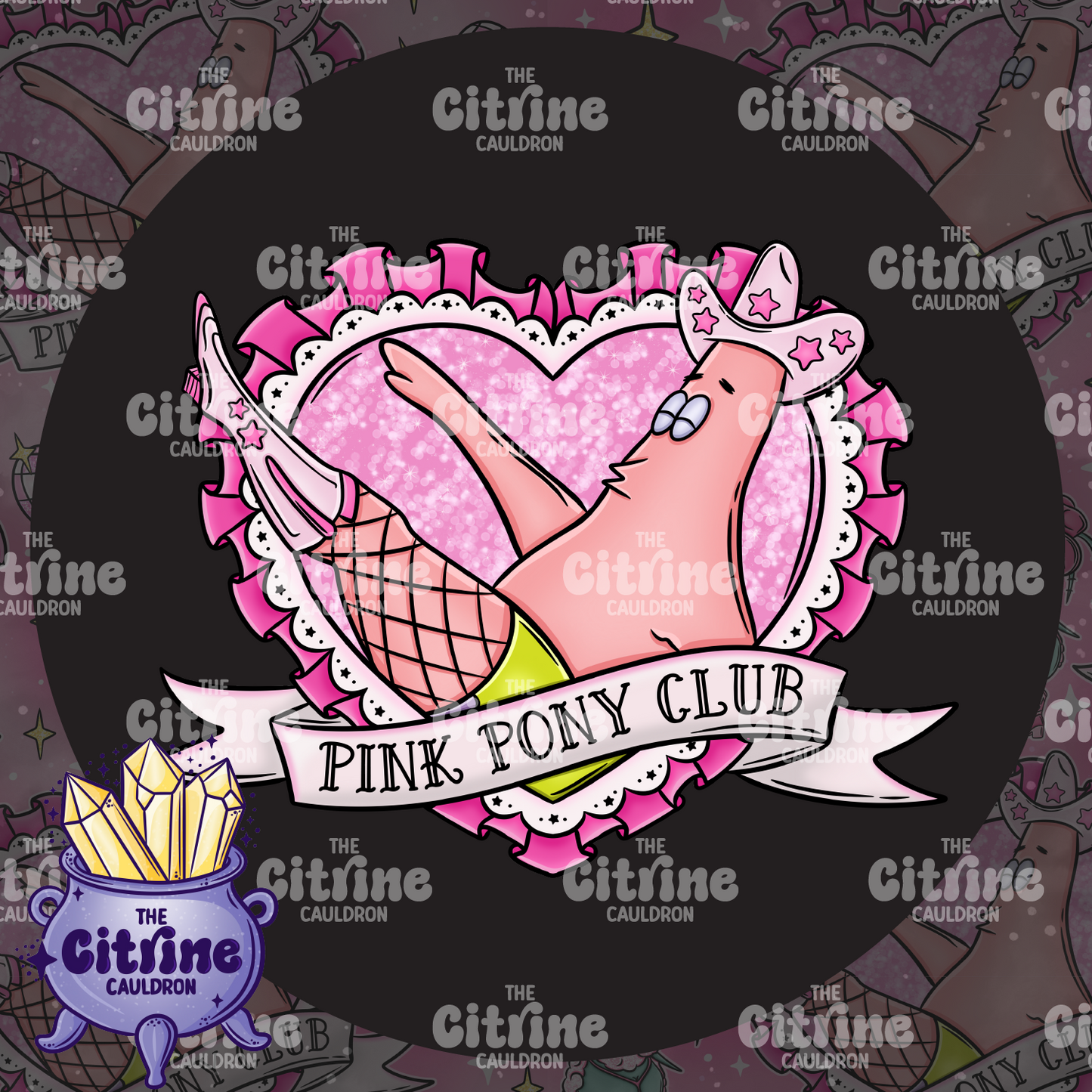 Pink Bikini Club - Sublimation PNG