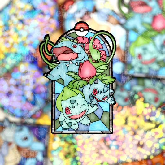 Poke Glass Bulb - Sticker