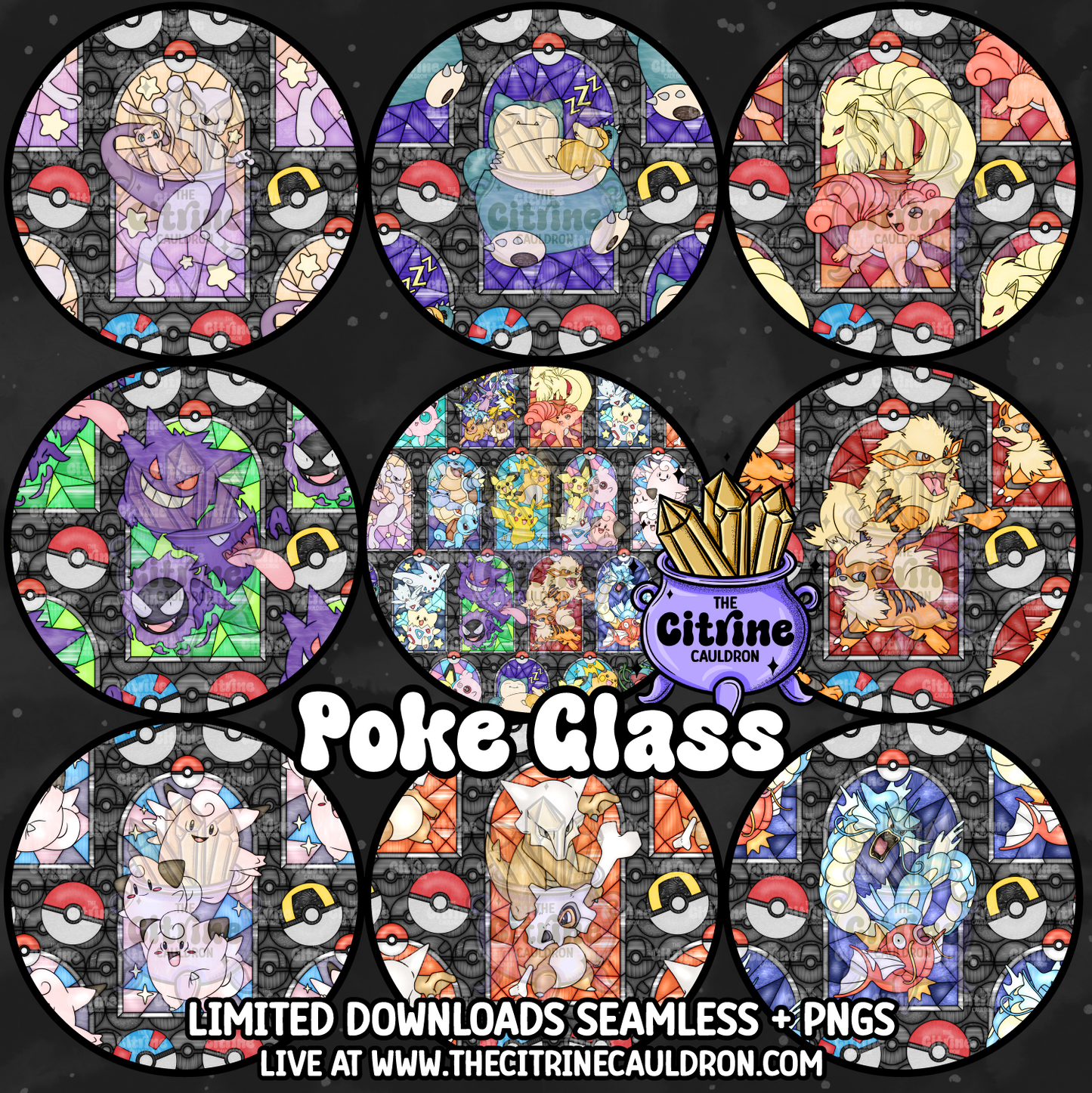 Poke Glass Volume 2 - Seamless