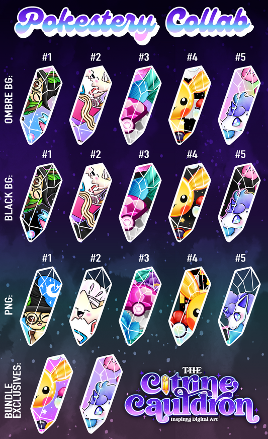 Pokestery Collab - Seamless/PNG Mystery