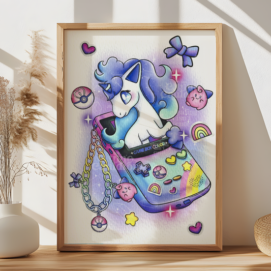 Gamer Pony - Print