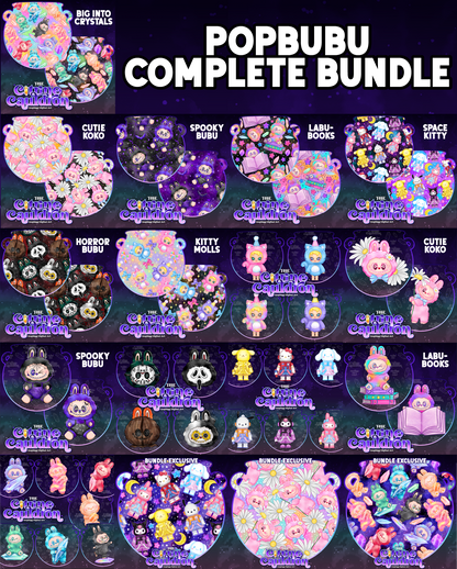 Popbubu Complete Collection - Seamless & PNG Bundle
