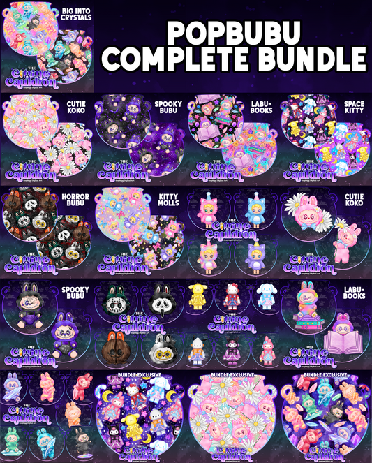 Popbubu Complete Collection - Seamless & PNG Bundle