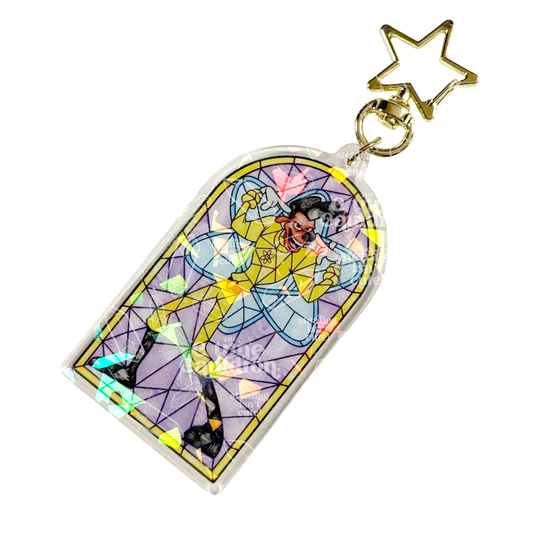 Goof Glass Power - Holographic Acrylic Keychain