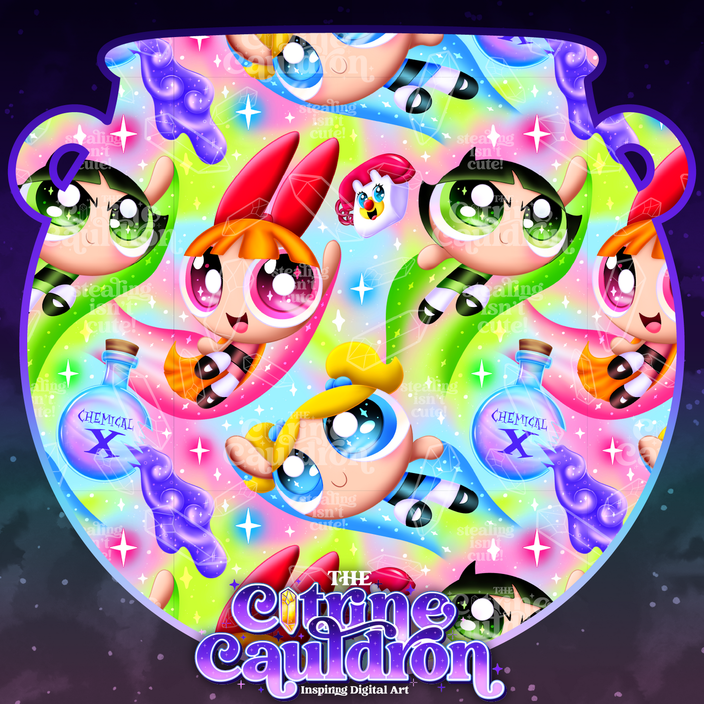 Puff Girls - Seamless
