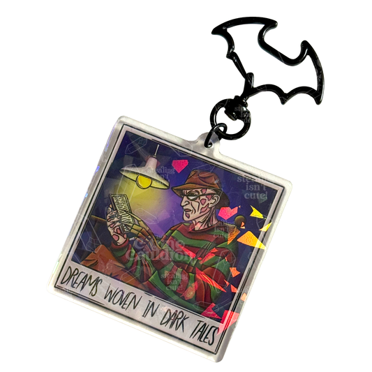 Horror Readers Fred - Holographic Acrylic Keychain