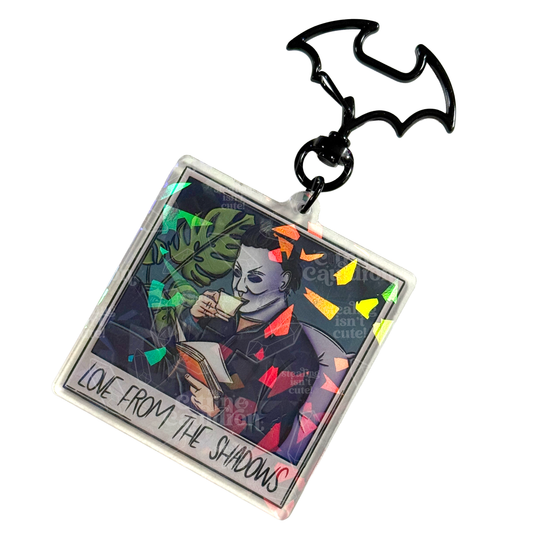 Horror Readers Mike - Holographic Acrylic Keychain