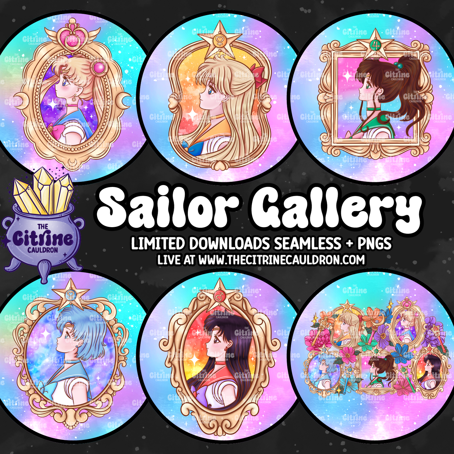 Sailor Gallery - Sublimation PNG