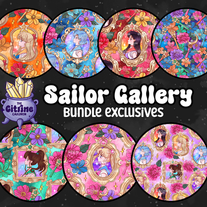 Sailor Gallery Collection - SMALL SHOP Seamless, Coordinates & PNG Bundle