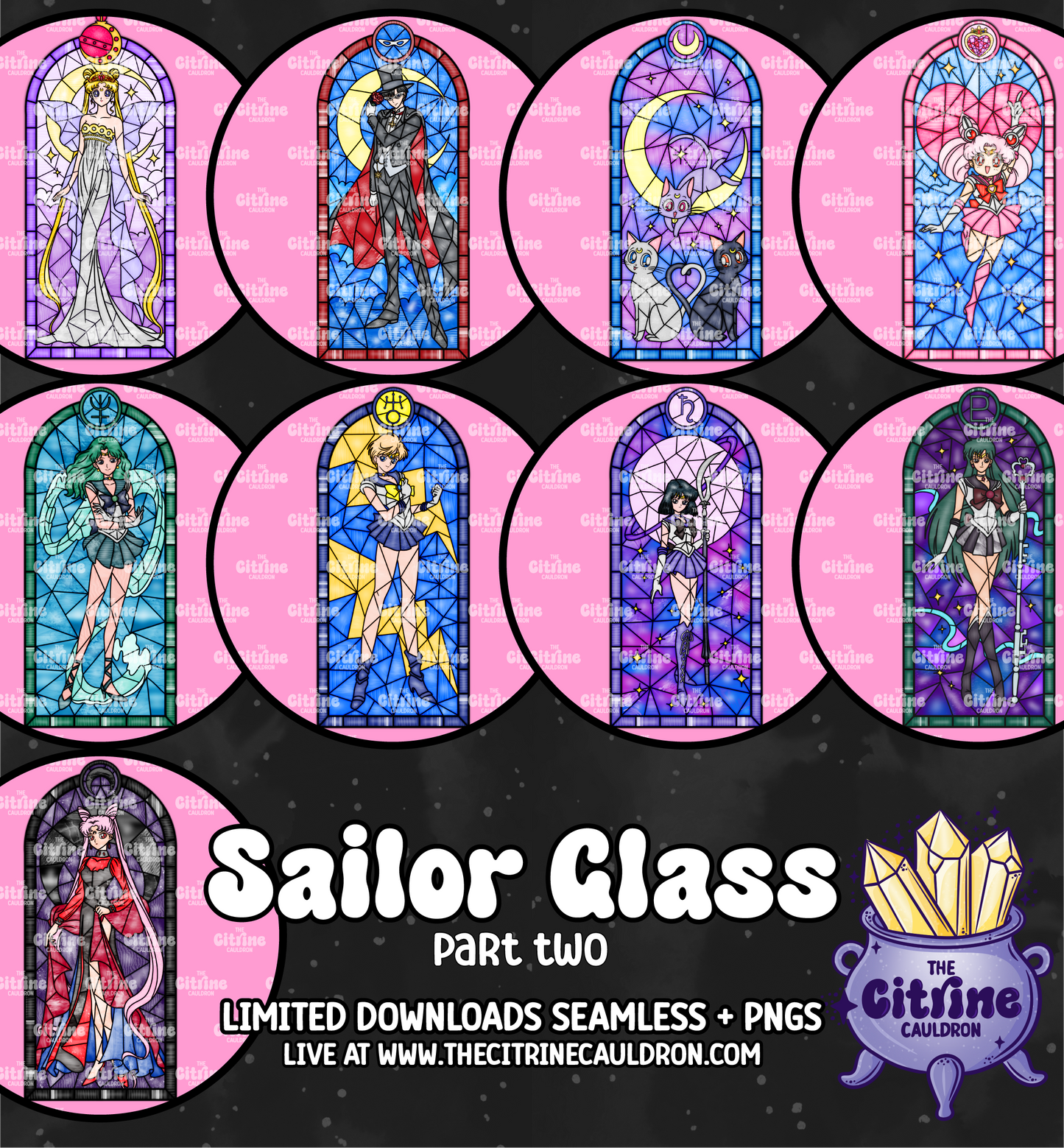 Sailor Glass Part 2 - Sublimation PNG