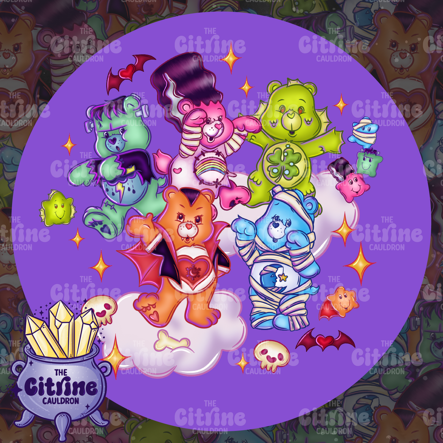 Scare Bears - Sublimation PNG