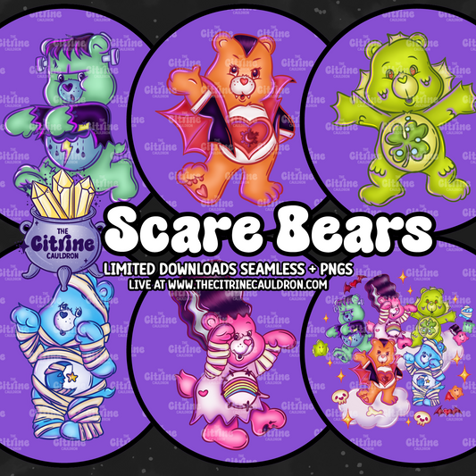 Scare Bears - Sublimation PNG