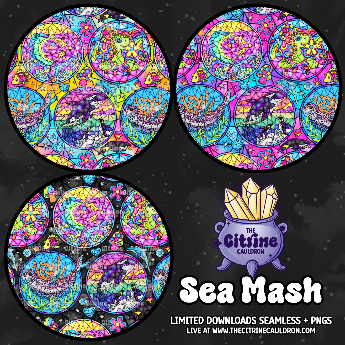 Sea Mash Up - Seamless