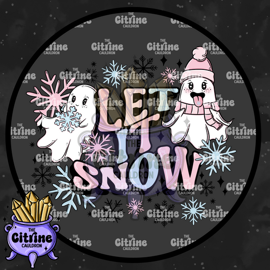 Snowflake Ghosties - Sublimation PNG