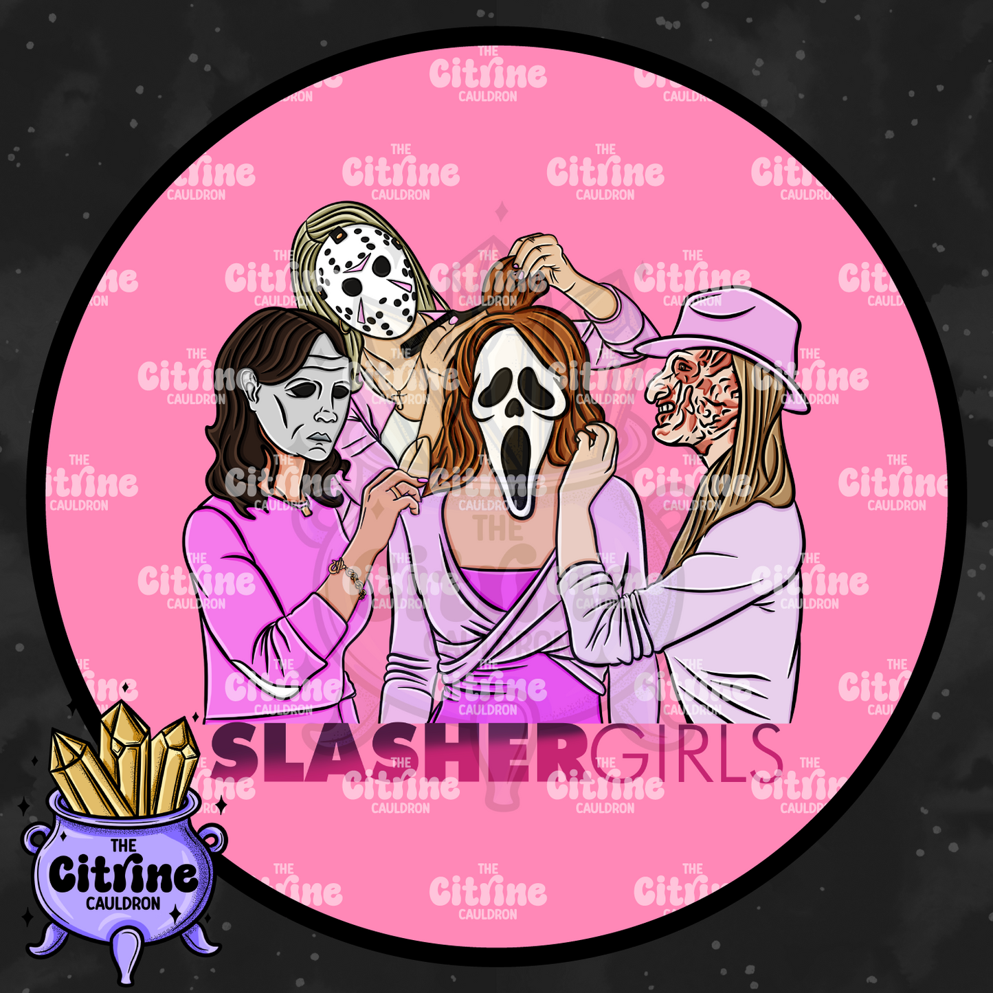 Slasher Girls - Sublimation PNG