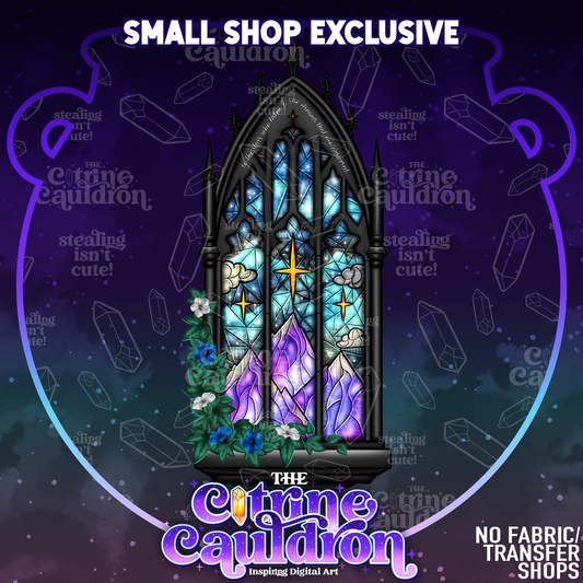 Starlight Window - Sublimation PNG