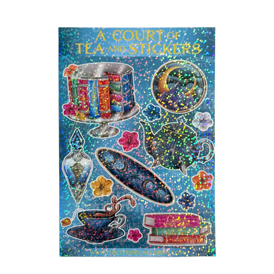 A Court of Tea & Stickers - Sticker Sheet