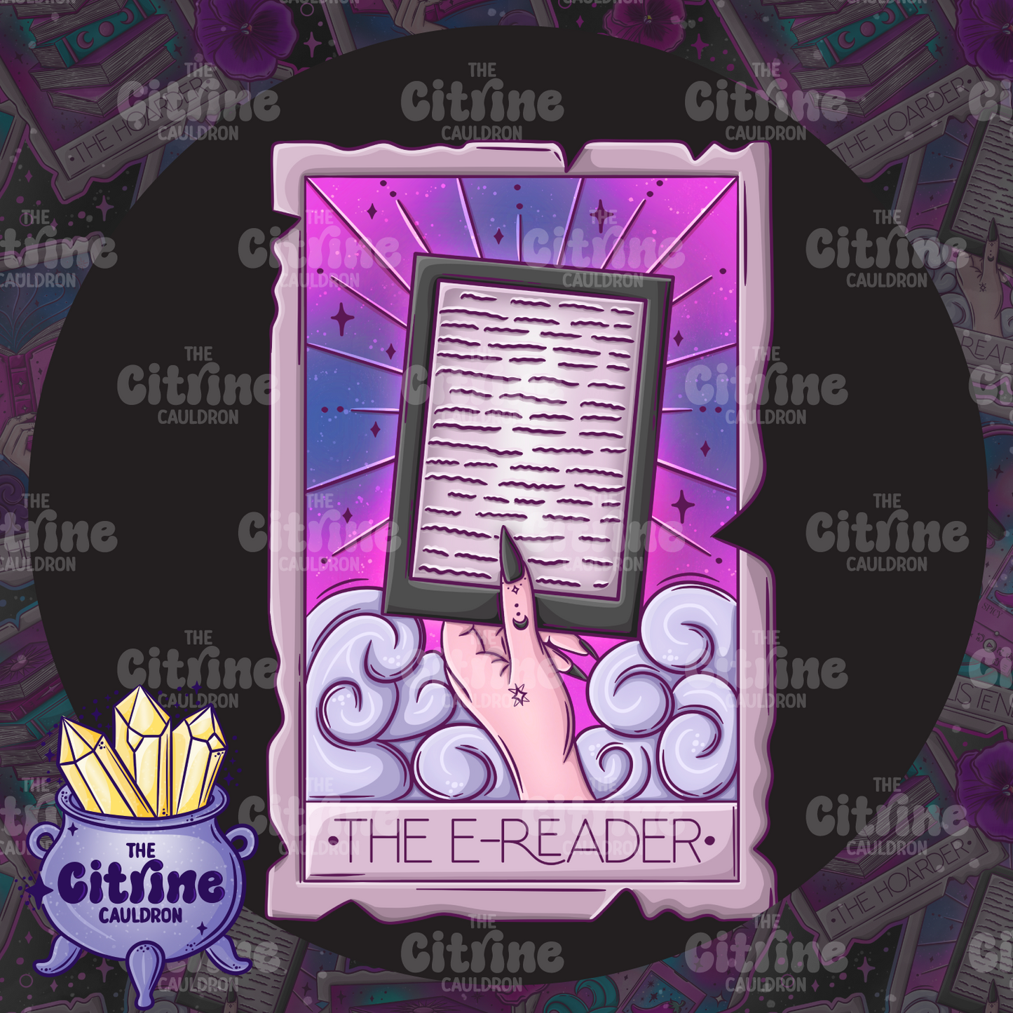 Tarot Tomes Mystic - Sublimation PNG