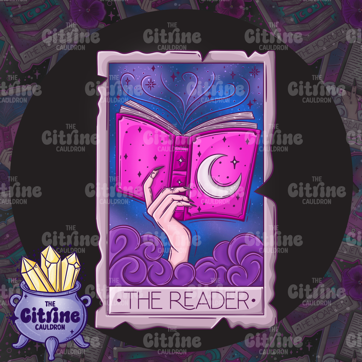 Tarot Tomes Mystic - Sublimation PNG