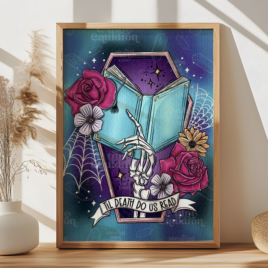 Til Death Do Us Read - Print