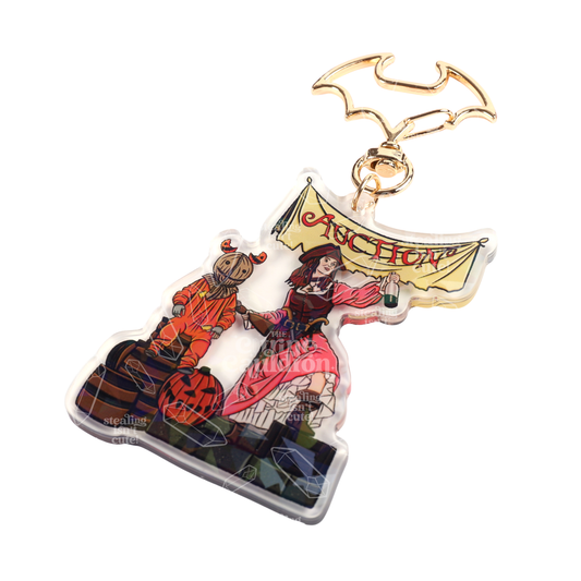 Walt Horror World Sam - Holographic Acrylic Keychain