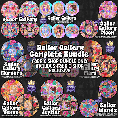 Sailor Gallery Collection - FABRIC SHOP Seamless, Coordinates & PNG Bundle