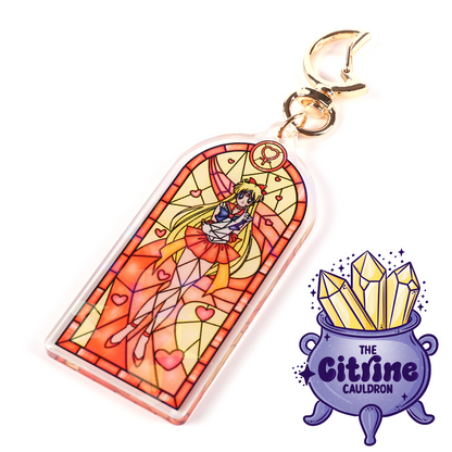 Sailor Glass - Holographic Acrylic Keychain