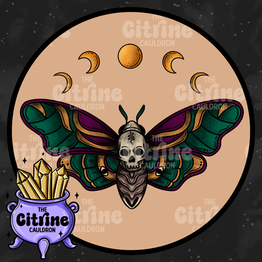 Nightshade Moth - Sublimation PNG