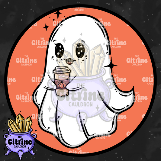 Pumpkin Spice Ghosts - Sublimation PNG