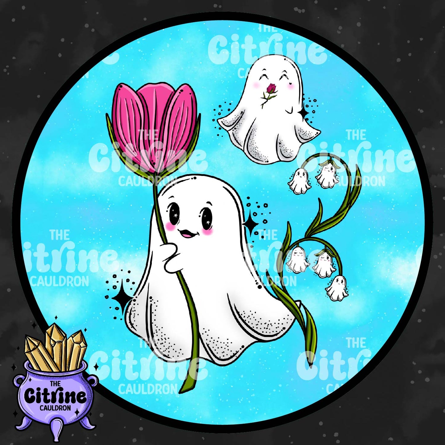 Boo Garden - Sublimation PNG