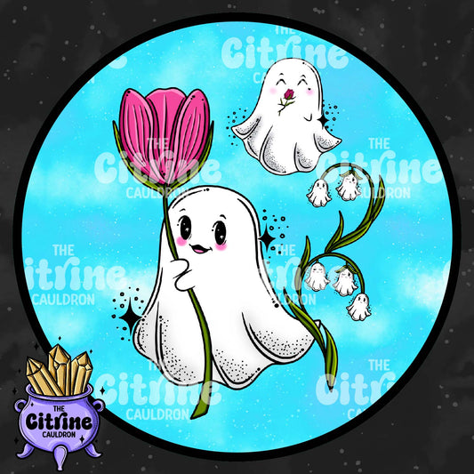 Boo Garden - Sublimation PNG