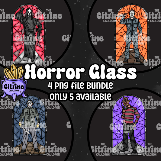 Horror Glass - Sublimation PNG