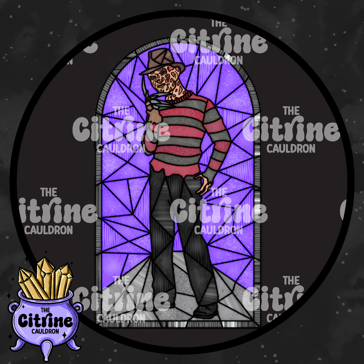 Horror Glass - Sublimation PNG