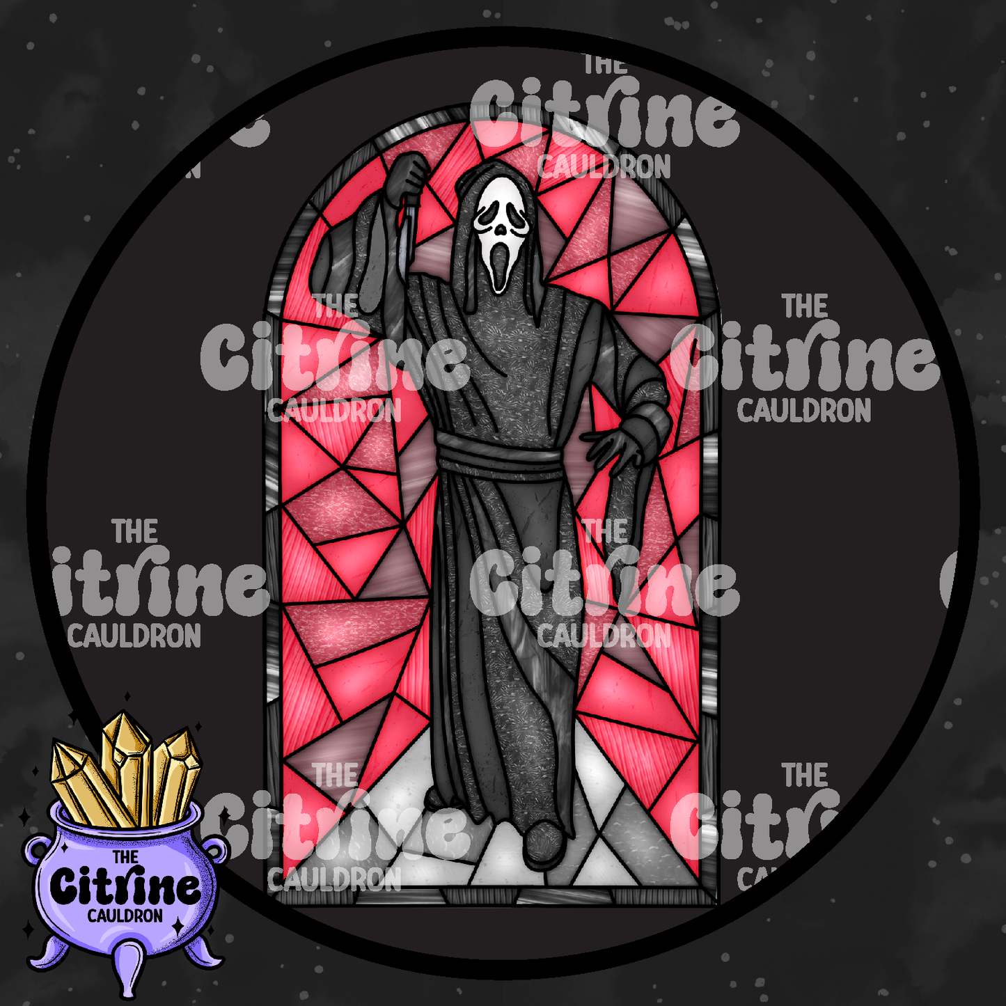 Horror Glass - Sublimation PNG