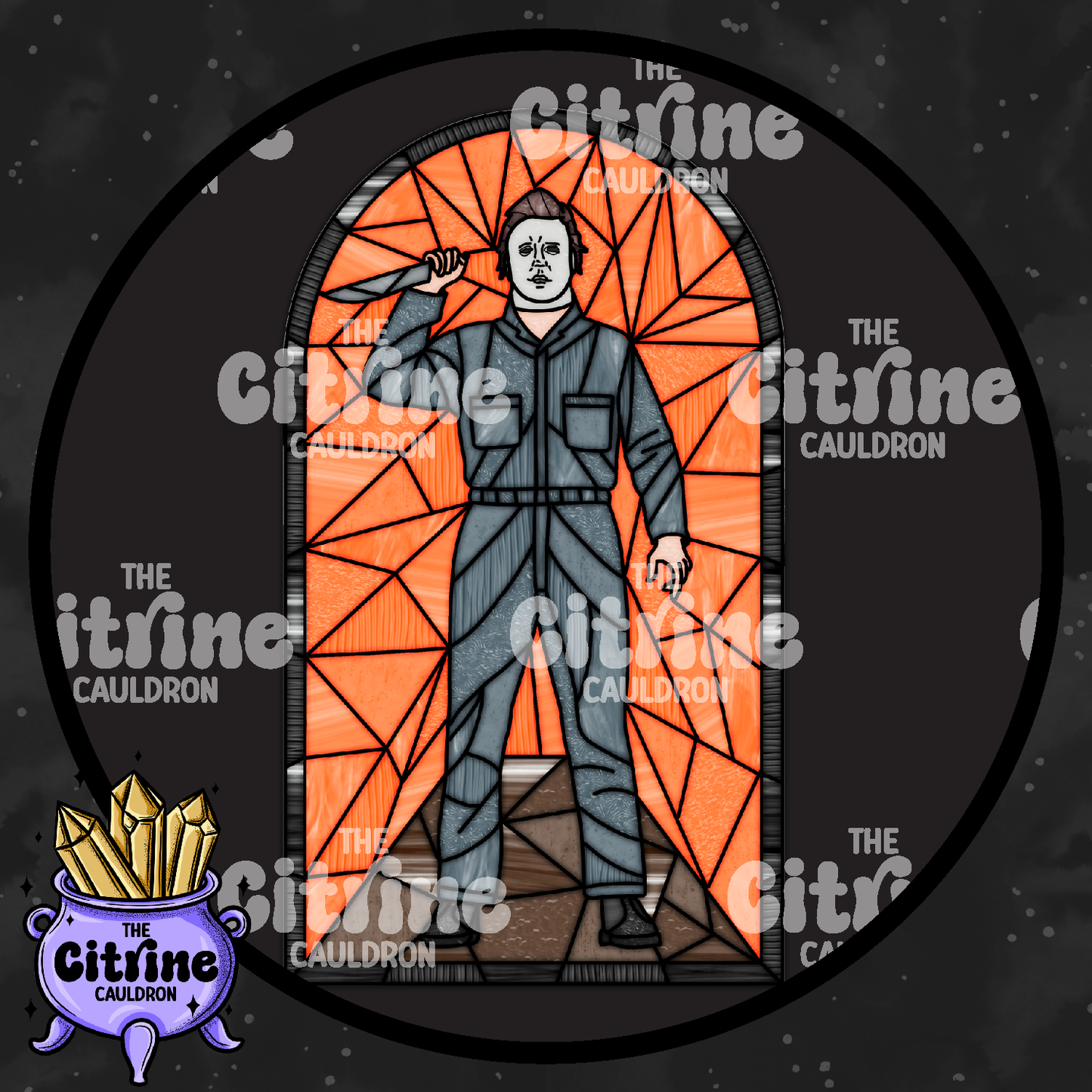 Horror Glass - Sublimation PNG